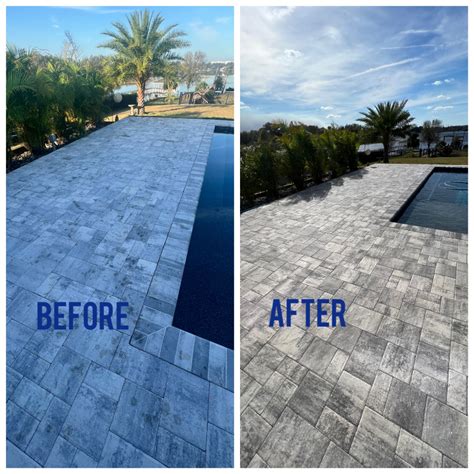 Paver Sealing Winter Garden Fl By Aces Exterior Cleaning Llc