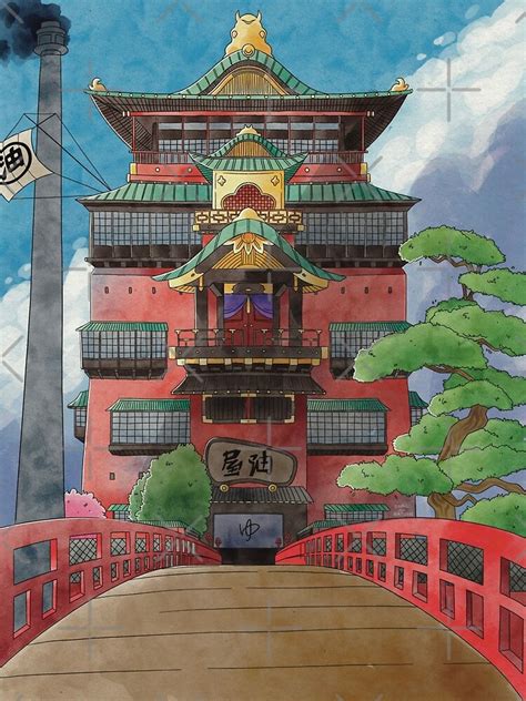 Aesthetic Retro Spirited Away Spirited Away Poster Spirited Away Art