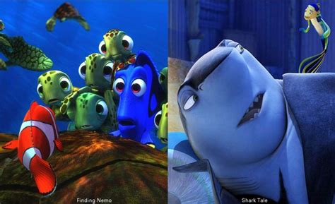 Finding Nemo vs Shark Tale « Celebrity Gossip and Movie News