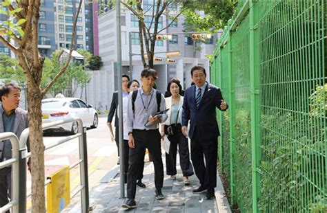 김병기 의원 한국교통안전공단과 신상도초 통학로 안전점검 서울로컬뉴스