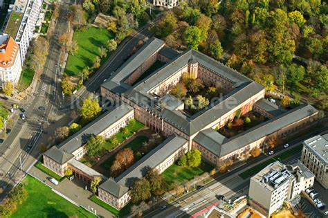 Luftaufnahme Leipzig Herbstluftbild Museums Geb Ude Ensemble Grassi