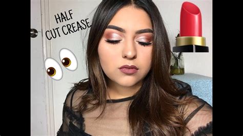 How To Half Cut Crease 👀💄💋 Totallynotmakeup Youtube