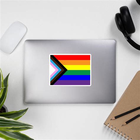 Progressive Pride Flag Sticker | Etsy