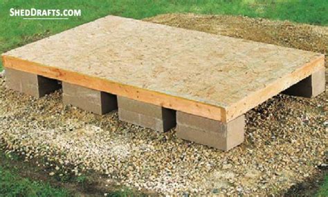 Build Concrete Block Shed Foundation Hot Sex Picture