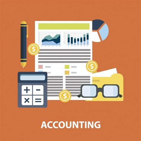 Free Vector Flat Accounting Infographic