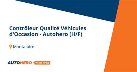 Contrôleur Qualité Véhicules d Occasion Autohero H F Autohero Careers