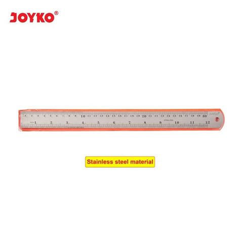 Joyko Rl St Stainless Stainles Steel Ruler Penggaris Besi Cm