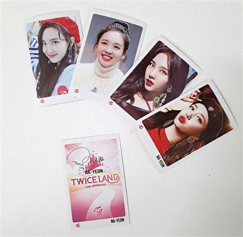 Nayeon Twice Photo Mini Post Card Pcs Photo Message Card Kpop Na