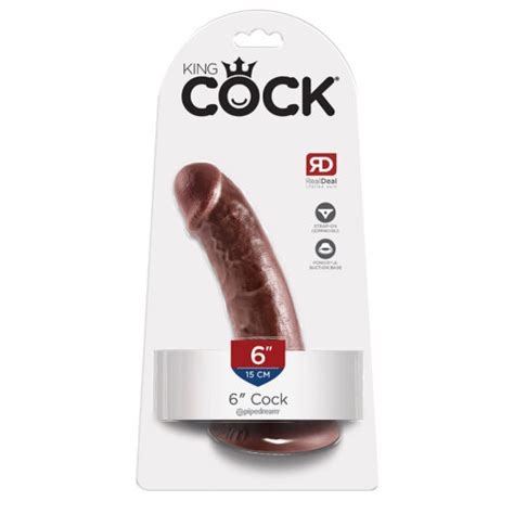 King Cock Dildo 15 cm Brown snabbt diskret på Kinoshopping se