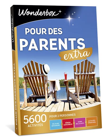 Coffret Cadeau Pour Des Parents Extra Wonderbox