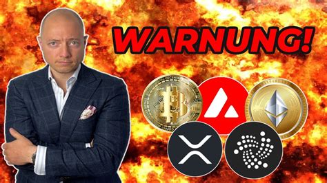 Bitcoin Ethereum Altcoins Achtung Warnung An Alle Investoren Youtube