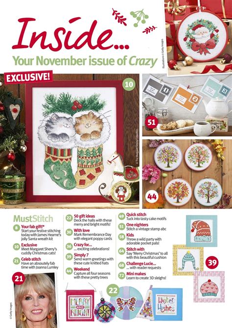 Cross Stitch Crazy Magazine November 2019 Back Issue