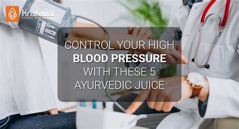 Ayurvedic Herbs To Control Blood Pressure Krishnas Herbal And Ayurveda