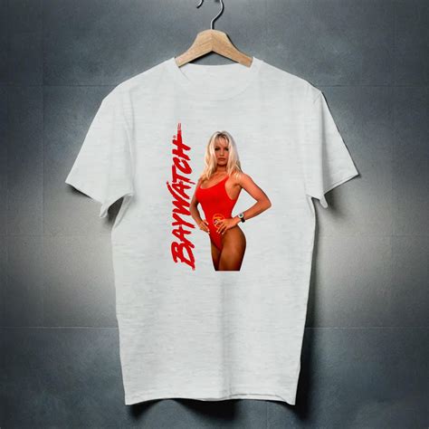 Baywatch Pamela Anderson Tv Beach Babe Men S T Shirt Lifeguard Cj Parker Wham Th Walmart