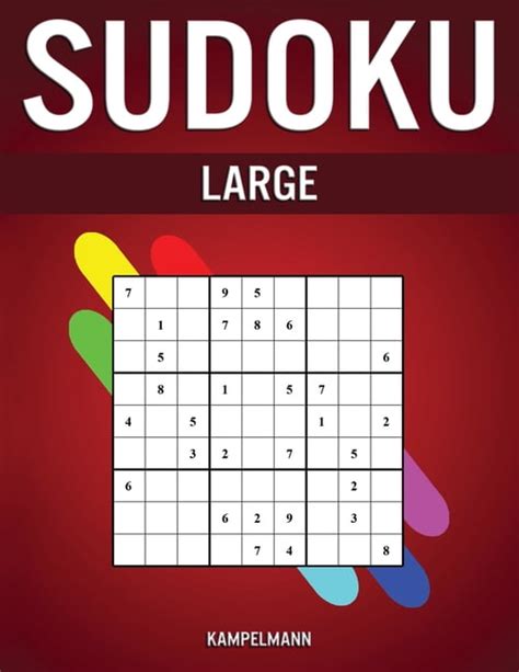 Sudoku Large Sudoku De Niveau Facile Difficile Sudoku Large