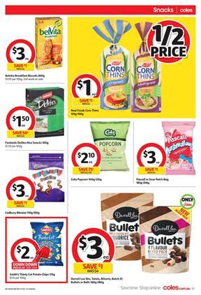 Coles Catalogue Snack Sale 1 7 May 2019 Catalogue AU