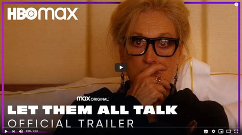 Let Them All Talk Trailer Del Film Di Steven Soderbergh