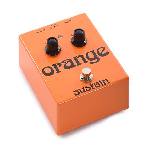 Orange Sustainer Pedal Chicago Music Exchange