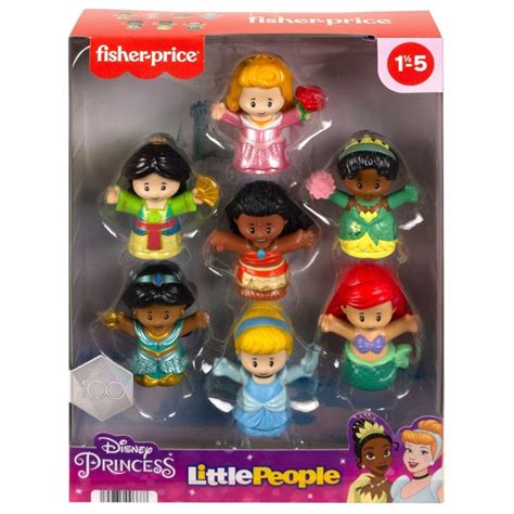 Fisher-Price Little People Disney Princess 7 Figure Pack | Smyths Toys UK