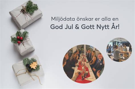 Miljödata God Jul Gott Nytt År önskar vi på Miljödata AB