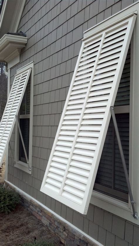 Diy Exterior Louvered Shutters Diy Closet Island