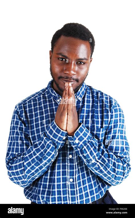 Black Christian Men Praying