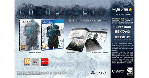 Fahrenheit 15th Anniversary Edition (PS4)