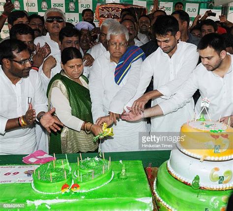 Chief Lalu Prasad Yadav Celebrates His 69th Birthday Photos And Premium