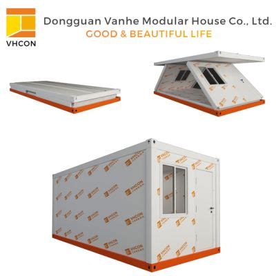 Movable Modular Prefab Portable Homes Wooden Tiny 2 Bedroom 20FT