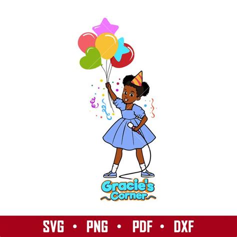 Gracie's Corner Birthday Girl Svg, Gracie's Corner Party Svg - Inspire Uplift