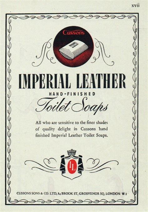 Imperial Leather by Cussons » Reviews & Perfume Facts