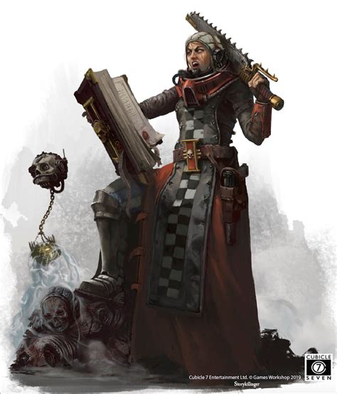 Inquisitorial Acolyte Art By Stefan Ristić 40k Gallery