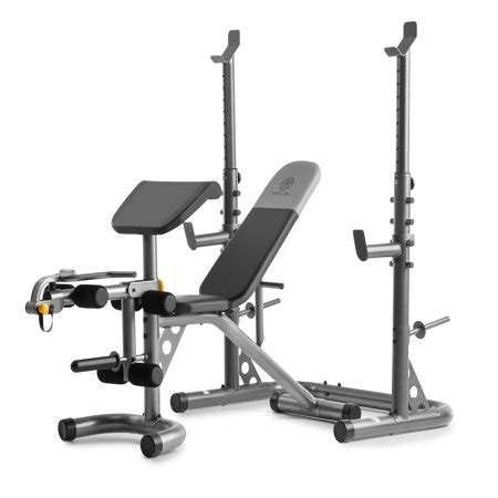 Gold S Gym XRS 20 Olympic Workout Bench With Squat Rack Walmart