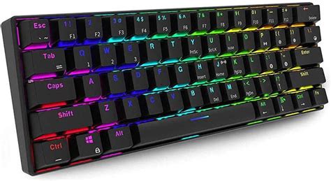 Royal Kludge Rk Rk Tri Mode Hot Swapable Rgb Mechanical Gaming