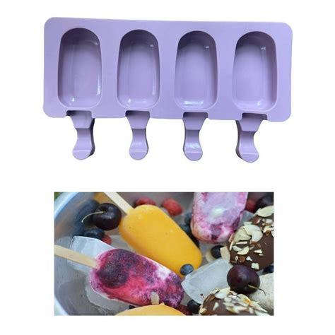 Moldes De Silicona Para Helados Molde Paletas Helado Paleta Knasta Chile