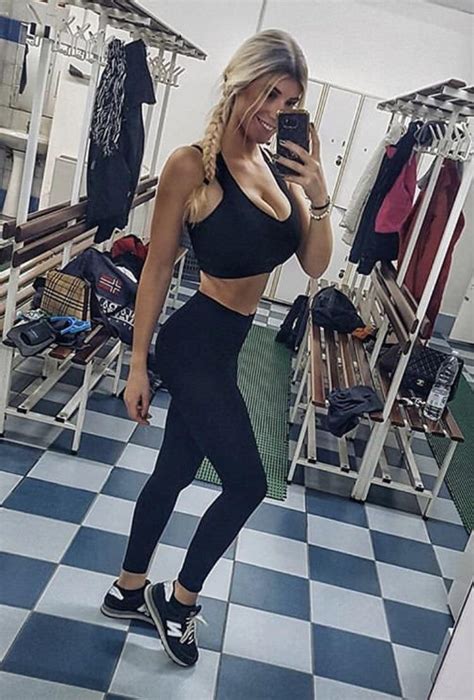 Her Huge Tits Pushing The Limits Of That Sports Bra R Burstingout