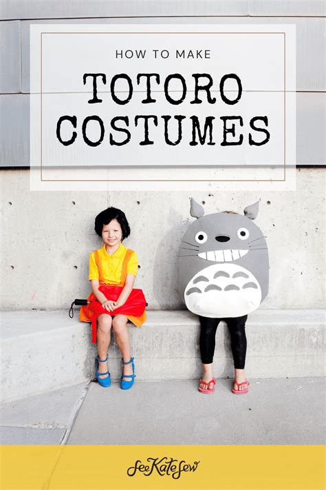 Totoro Costume Diy See Kate Sew