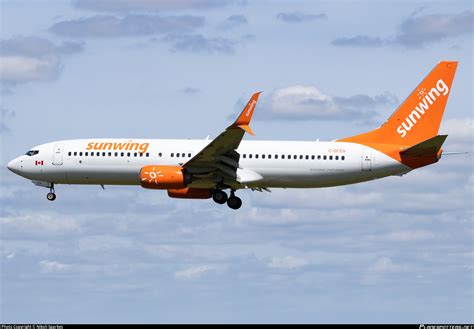 C GFEH Sunwing Airlines Boeing 737 8GS WL Photo By Nikoli Sparkes ID