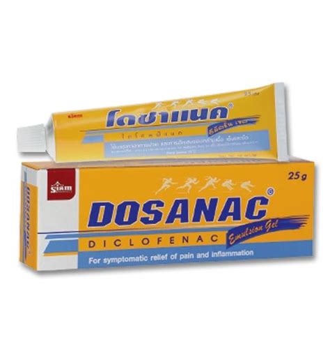 Dosanac Emulsion Gel Dosage And Drug Information Mims Thailand