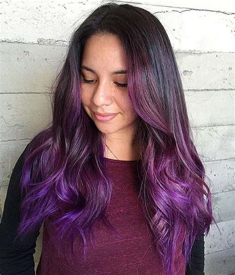 20 Cool Ideas For Lavender Ombre Hair And Purple Ombre