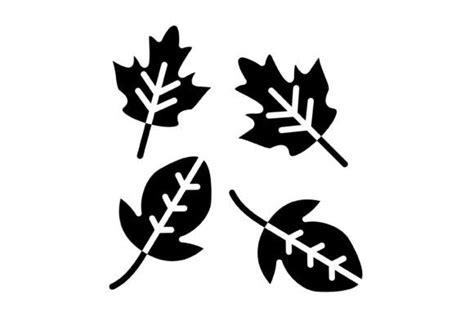 Leaves Falling Glyph Icon Graphic By Mahi Icons Creative Fabrica