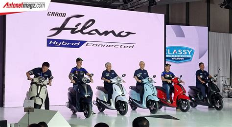 Sambut 2023 Yamaha Grand Filano Hybrid Resmi Mengaspal Di Indonesia