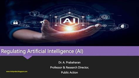 Regulating Artificial Intelligence Ai Pptx