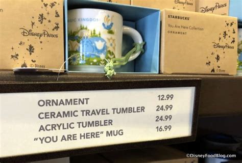 Yo Ho Magic Kingdom Starbucks Ceramic Tumbler Celebrates Classic