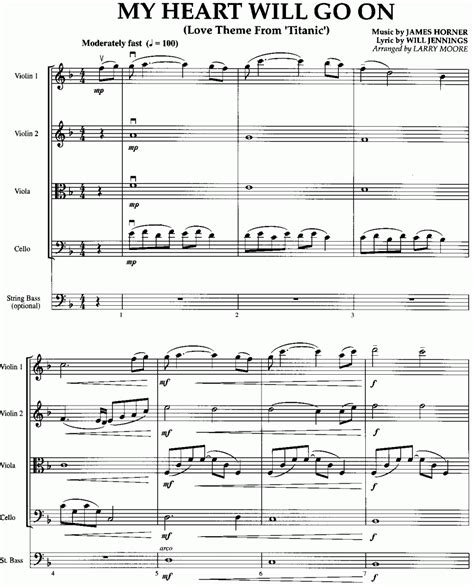 MusicaInfo.net/details/My Heart Will Go On (8381031)