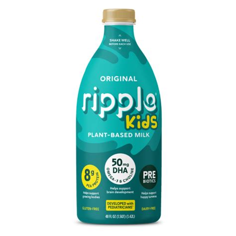 RIPPLE FOODS Unsweetened Original Pea Milk 48 53 OFF