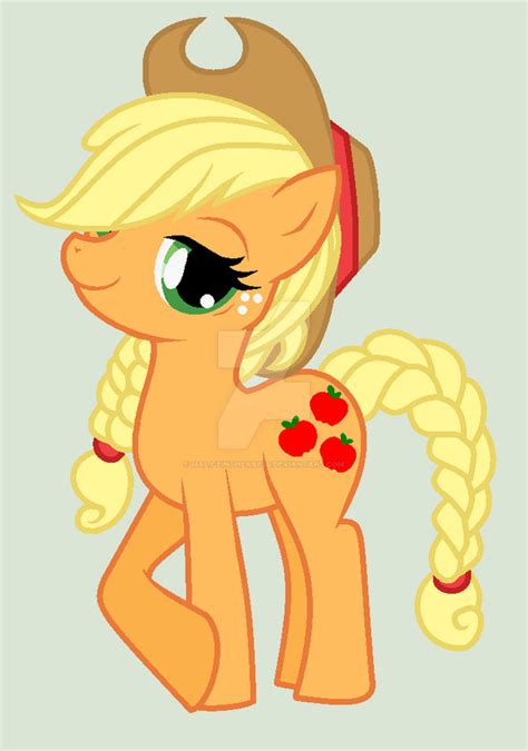 Applejack Next Gen Version By Maliceintheabyss On Deviantart