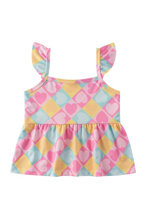 Conjunto Infantil Feminino Suplex Sublimado Summer Menina Doce