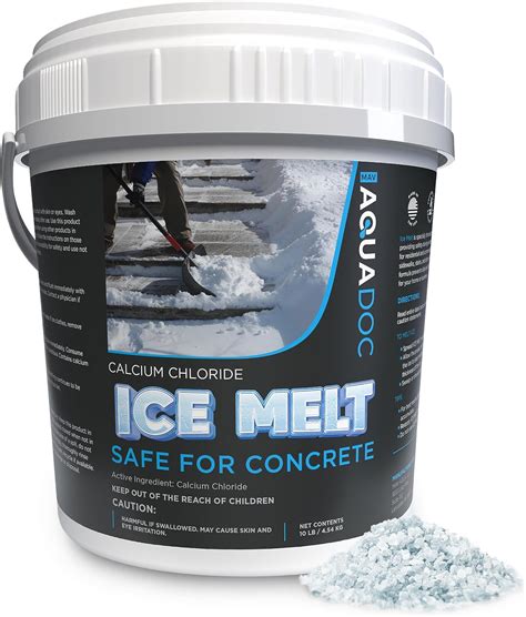 Amazon Aquadoc Ice Melt Safe For Concrete Snow Salt Rock Salt