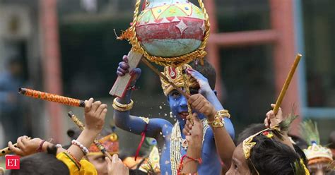 Janmashtami 2023 Origin And Significance Of Dahi Handi Tradition The